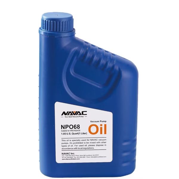 Industrial Vacuum Oil for NRD16T/24M/30M, Navac, Mfr#: NPO68